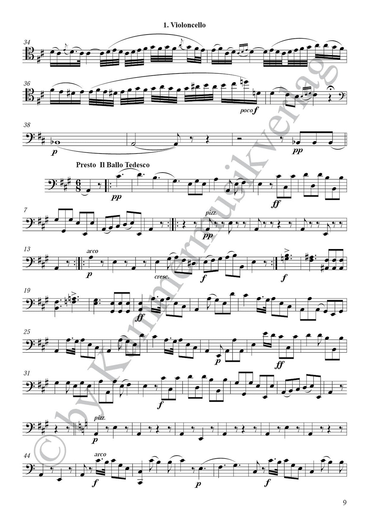 Boccherini: String Quintet in A Major, G 316, Op. 29, No. 4