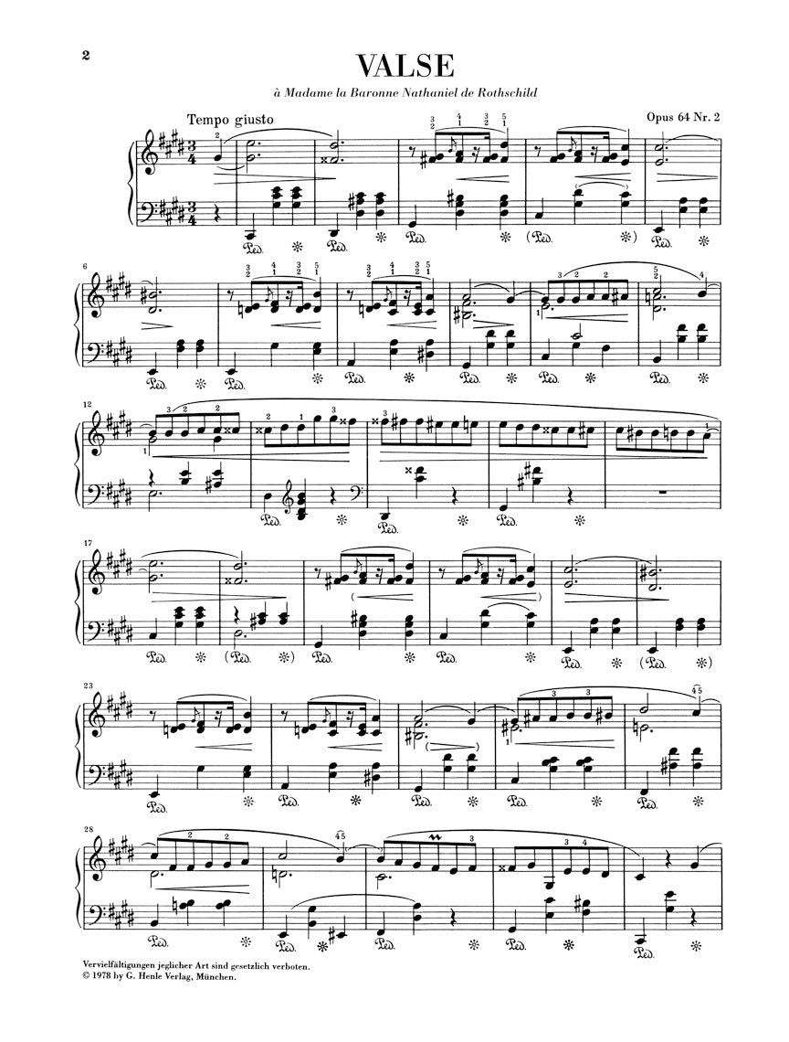 Chopin: Waltz in C-sharp Minor, Op. 64, No. 2