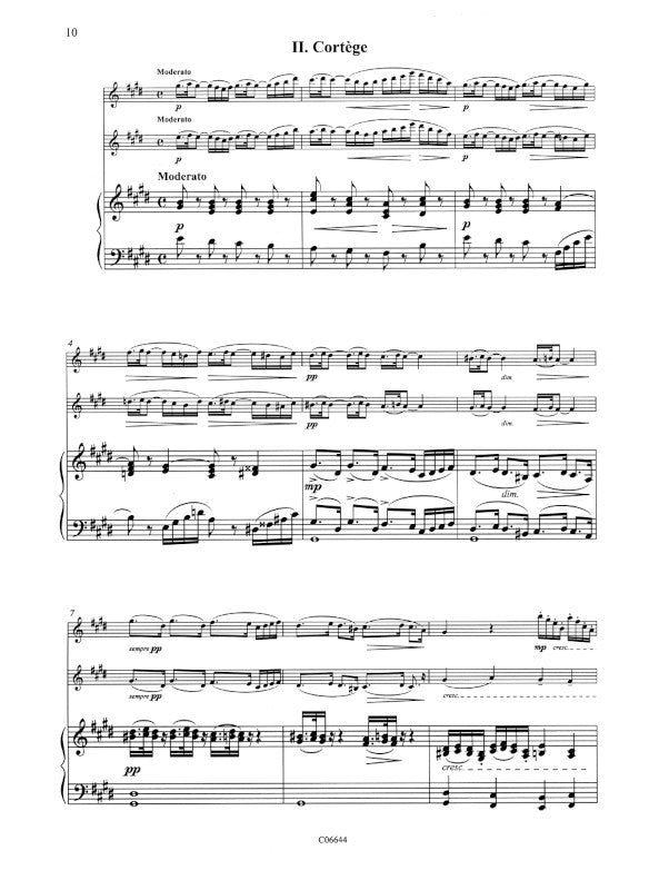Debussy: Petite Suite (arr. for 2 flutes & piano)