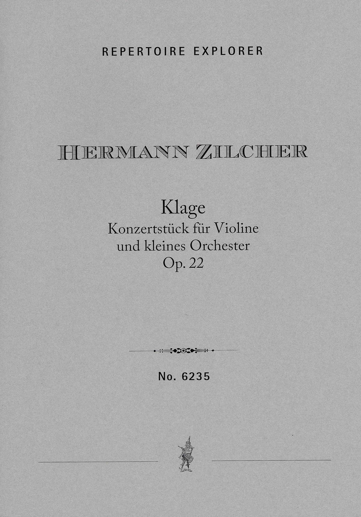 Zilcher: Klage, Op. 22