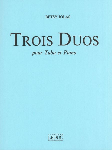 Jolas: 3 Duos for Tuba & Piano