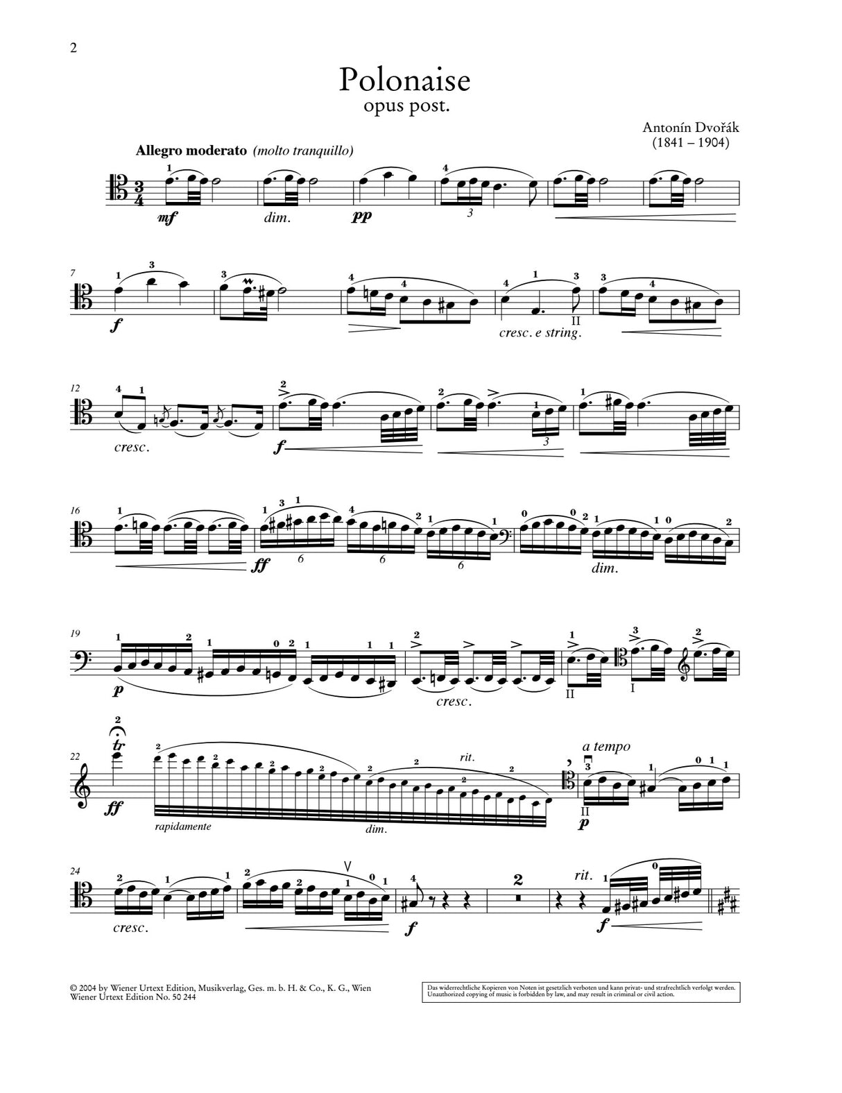 Dvořák: Works for Cello and Piano