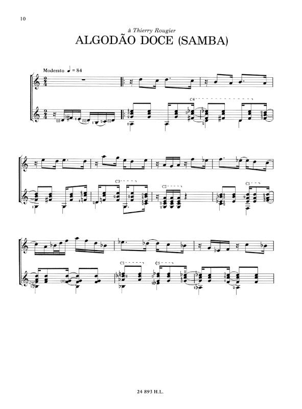 Machado: Brazilian Folk Music for Flute & Guitar