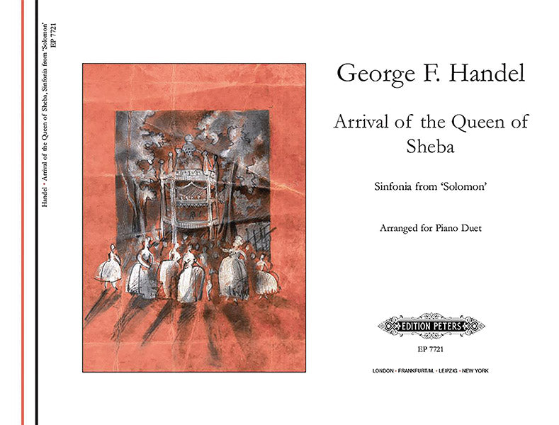 Handel: Arrival of the Queen of Sheba (arr. for piano 4-hands)
