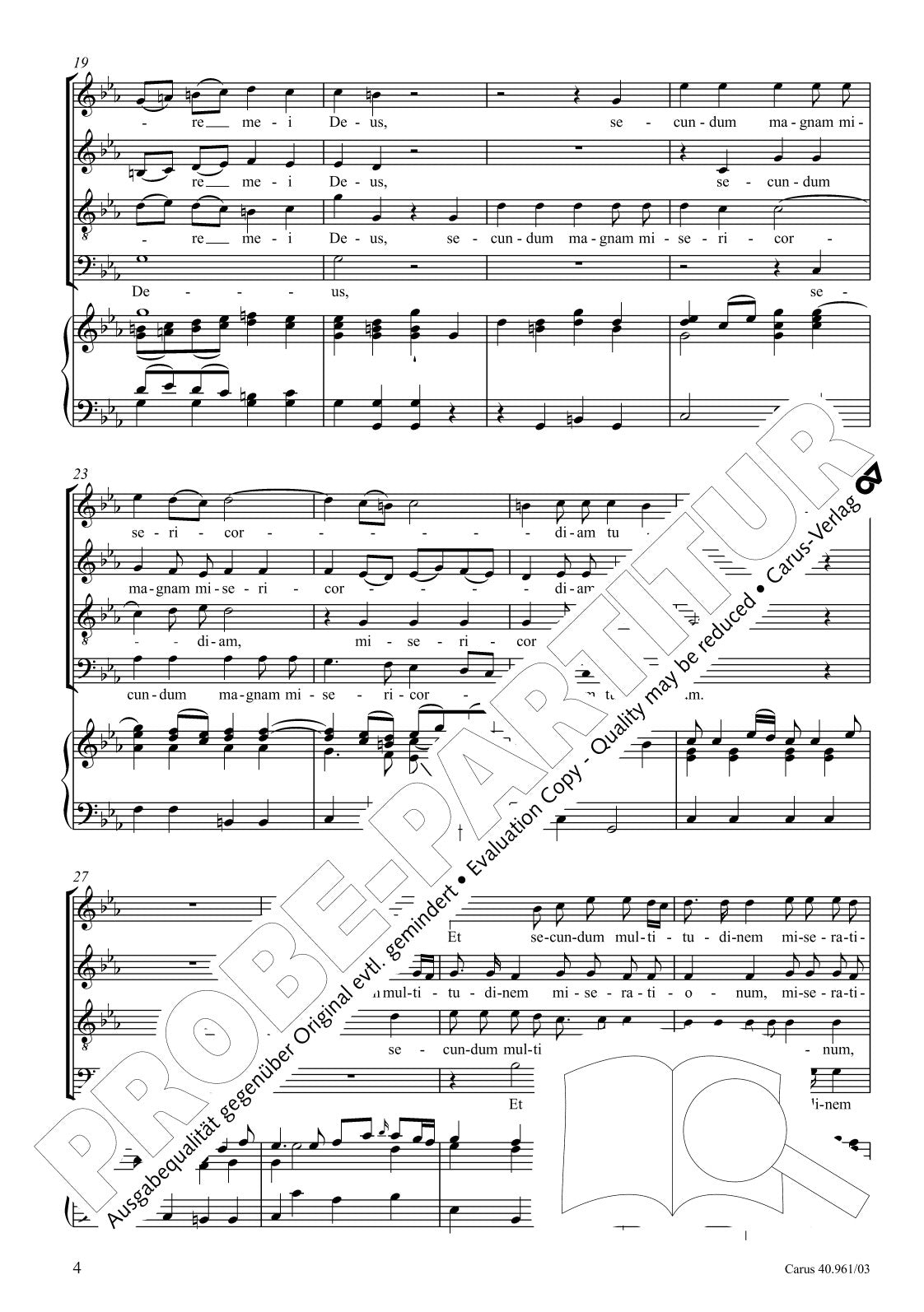 Hasse: Miserere in C Minor