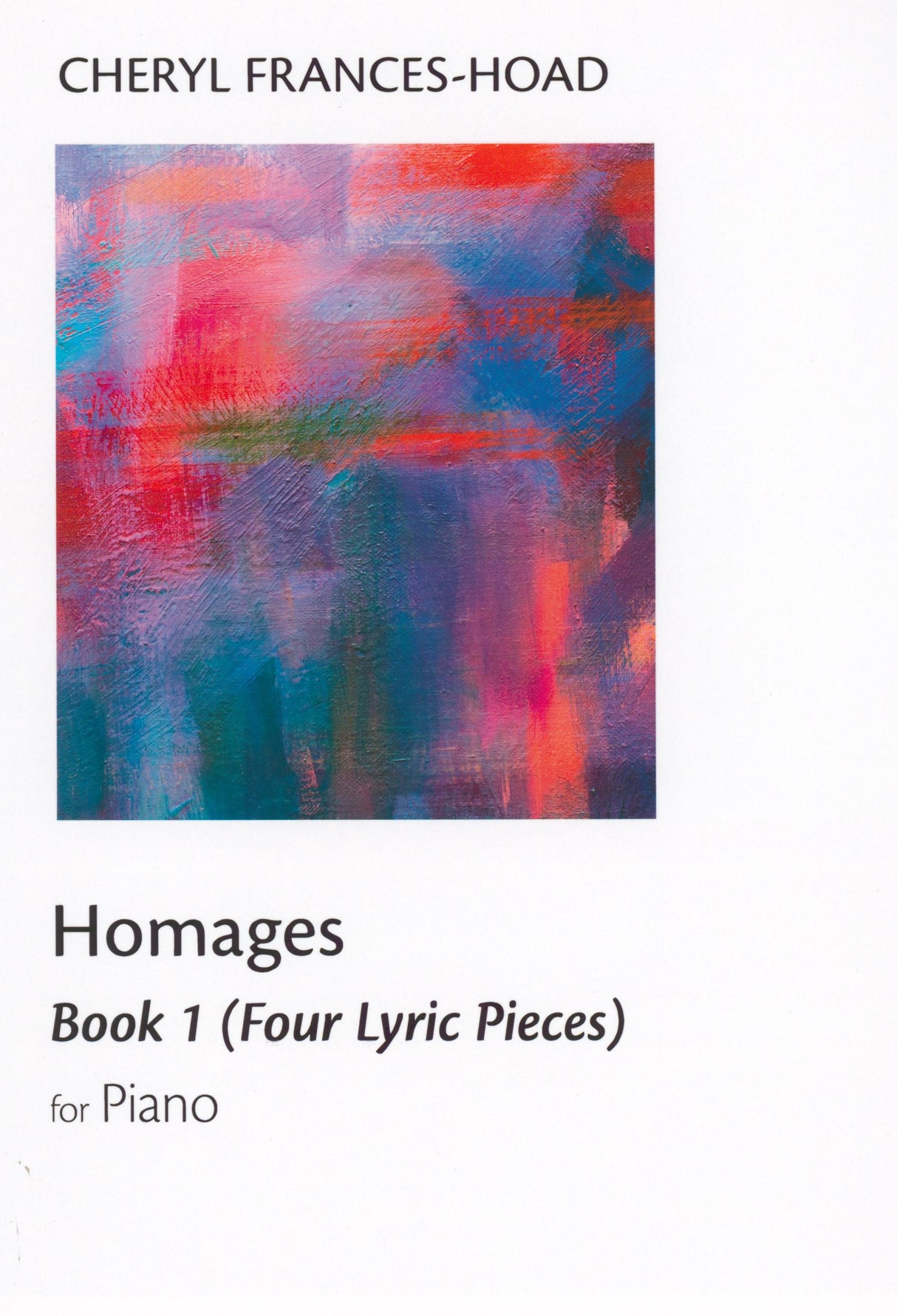 Frances-Hoad: Homages - Book 1