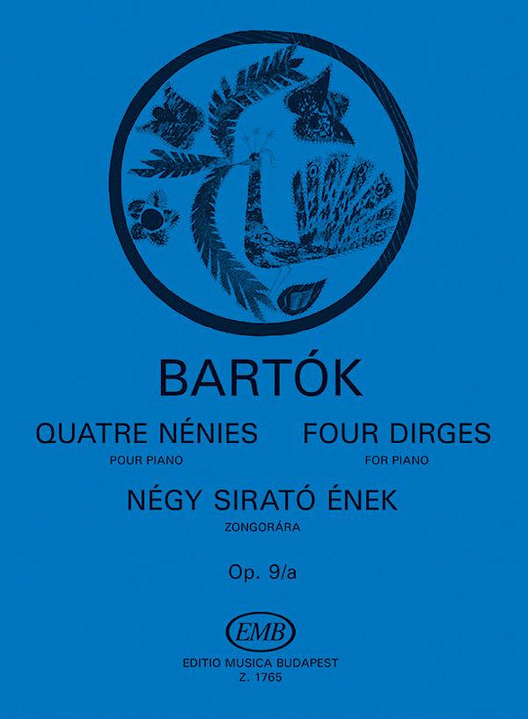 Bartók: 4 Dirges, Sz. 45, Op. 9a