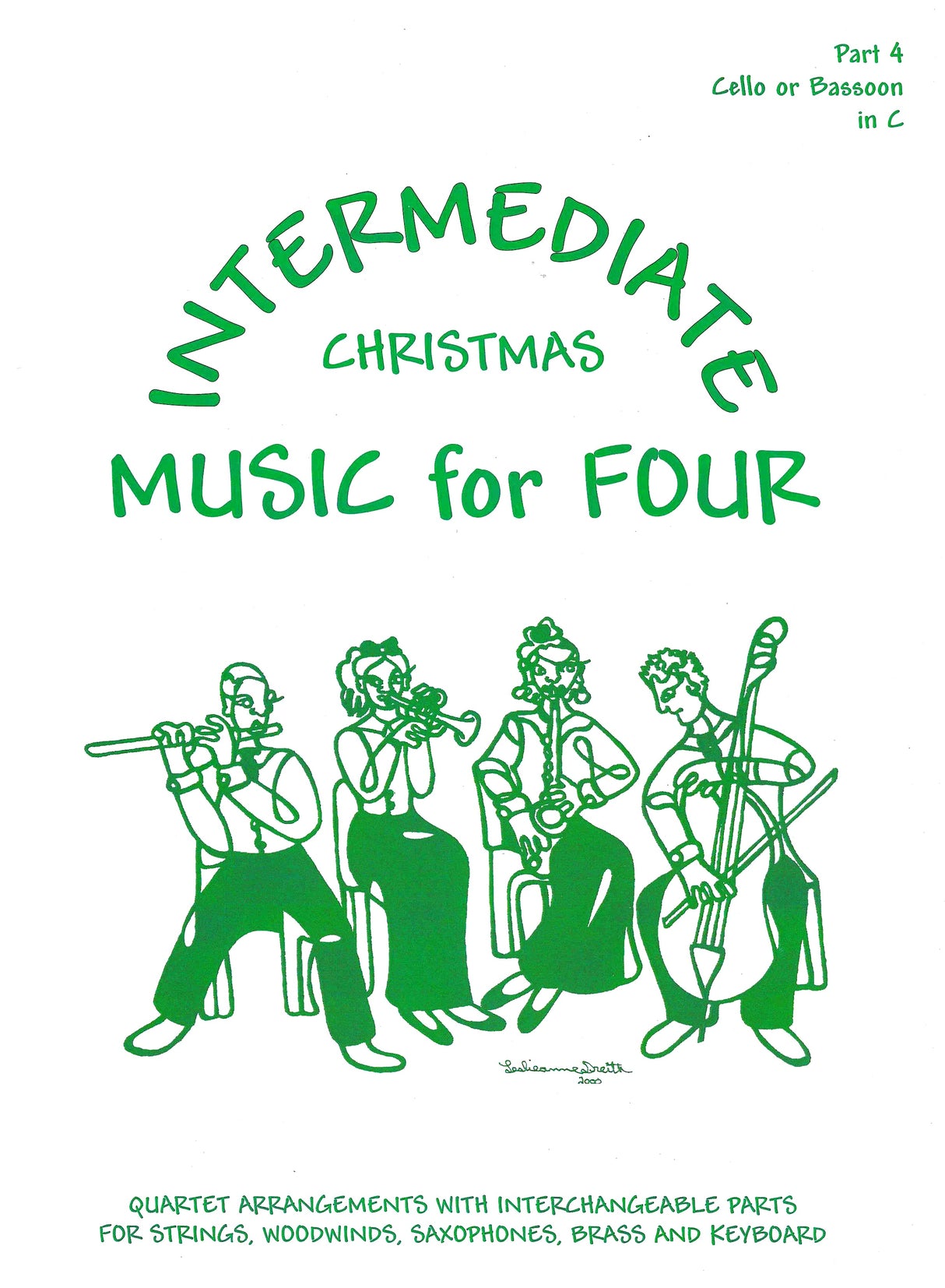 Intermediate Music for Four Christmas