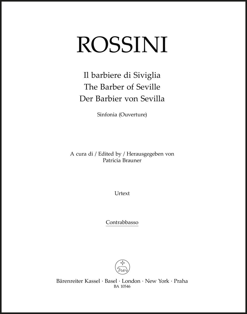 Rossini: Overture to The Barber of Seville