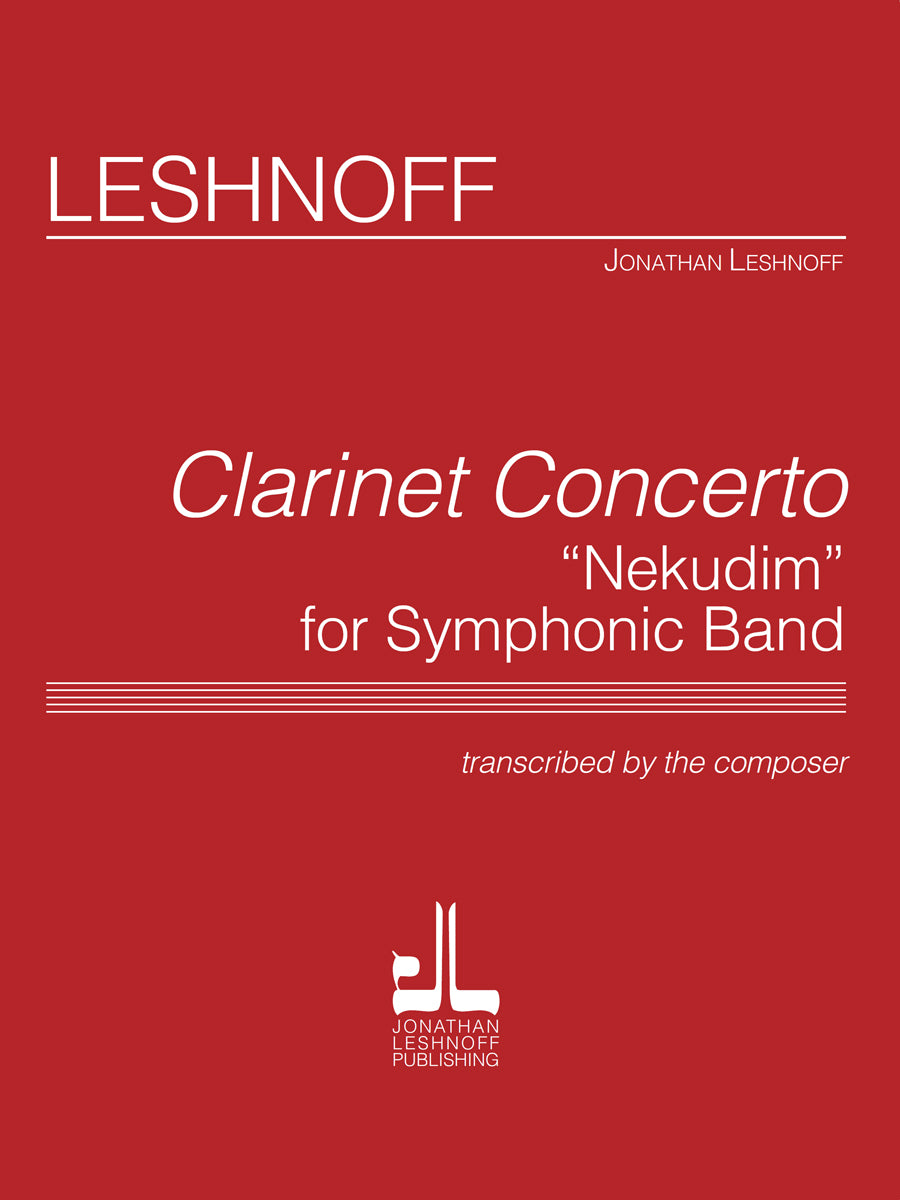 Leshnoff: Clarinet Concerto - Version for Band