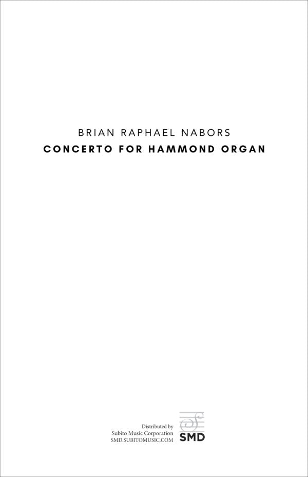 Nabors: Concerto for Hammond Organ