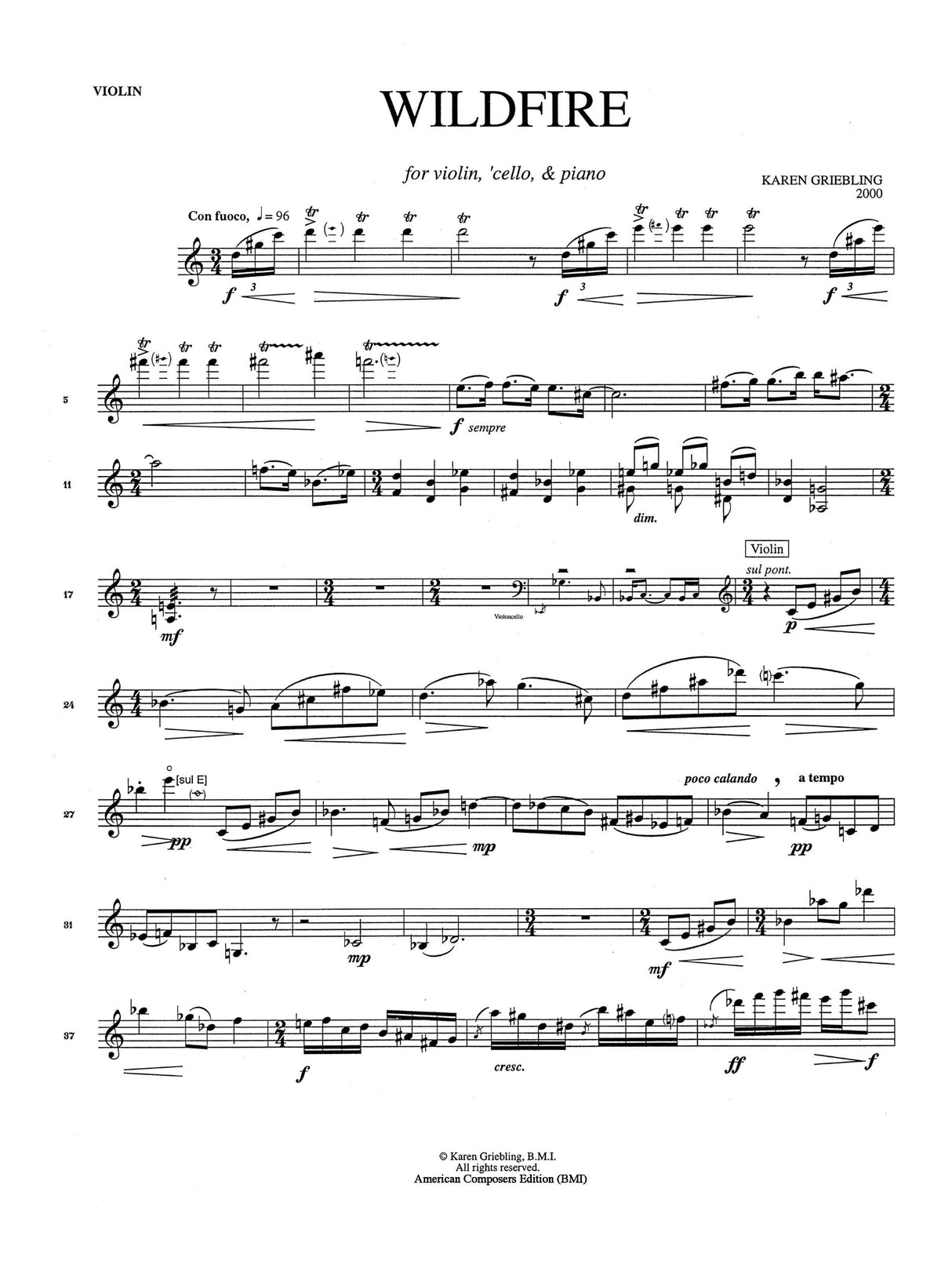 Griebling: Wildfire!