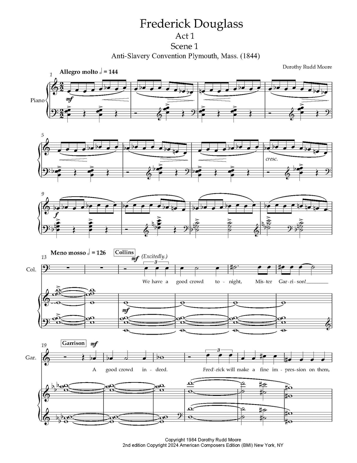 D.R. Moore: Frederick Douglass