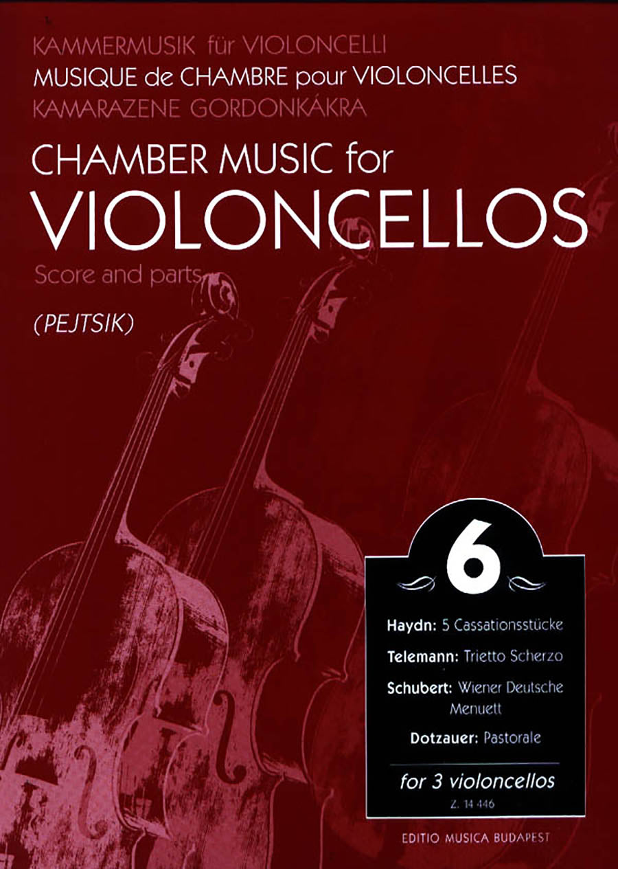 Chamber Music for Cellos - Volume 6 (3 Cellos)