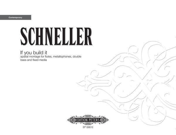 Schneller: If you build it