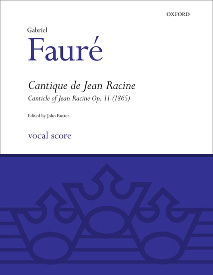 Fauré: Cantique de Jean Racine, Op. 11 (arr. for strings, harp & SATB)
