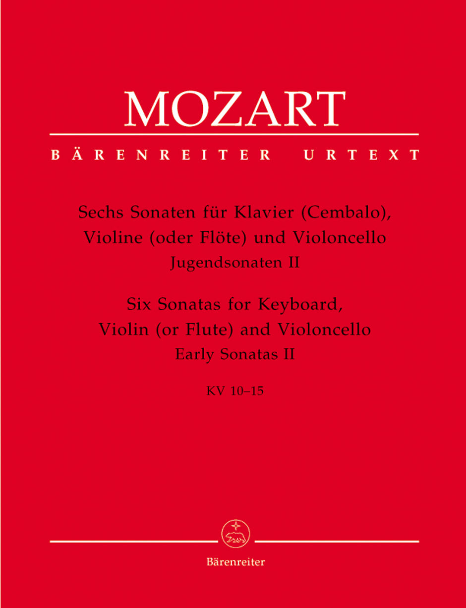 Mozart: "Wunderkind" Sonatas - Volume 2, K. 10-15