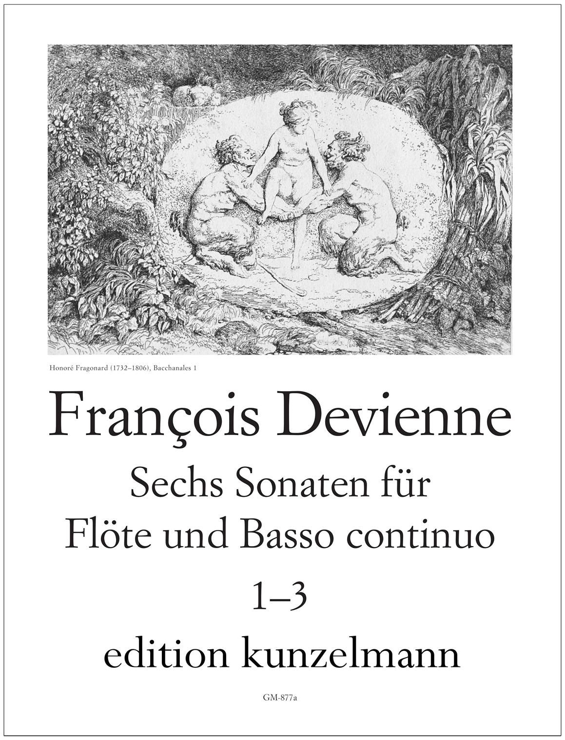 Devienne: 6 Flute Sonatas - Volume 1 (Nos. 1-3)