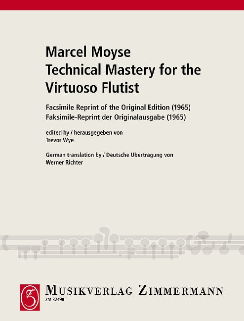 Moyse: Technical Mastery for the Virtuoso Flutist