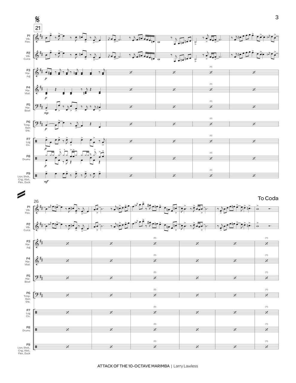 Lawless: Attack of the 10-Octave Marimba