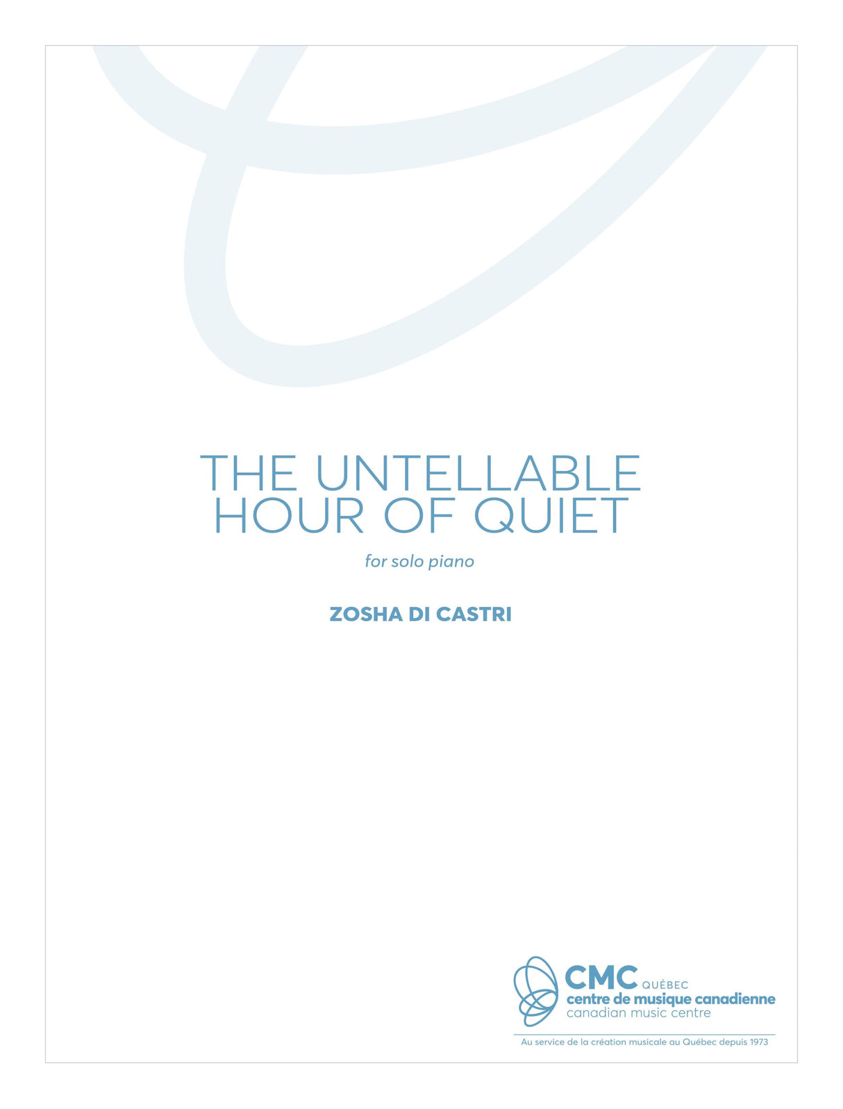 Di Castri: The Untellable Hour of Quiet
