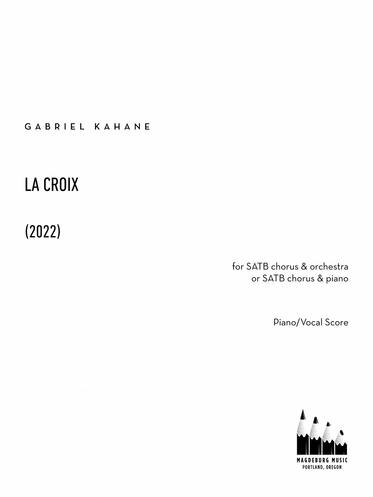 Kahane: La Croix