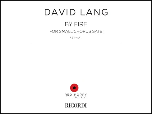 Lang: by fire