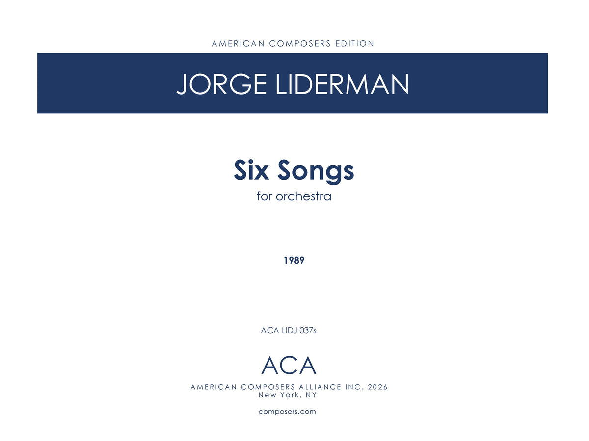 Liderman: 6 Songs