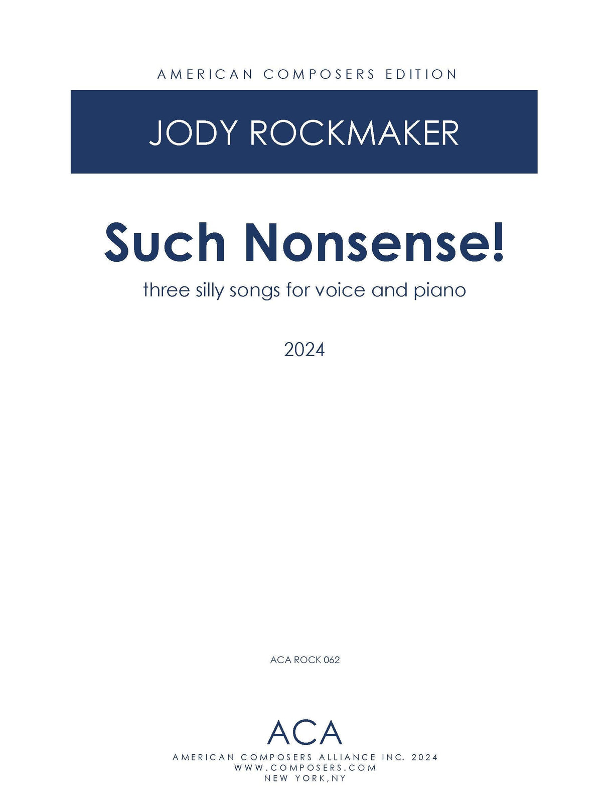 Rockmaker: Such Nonsense!