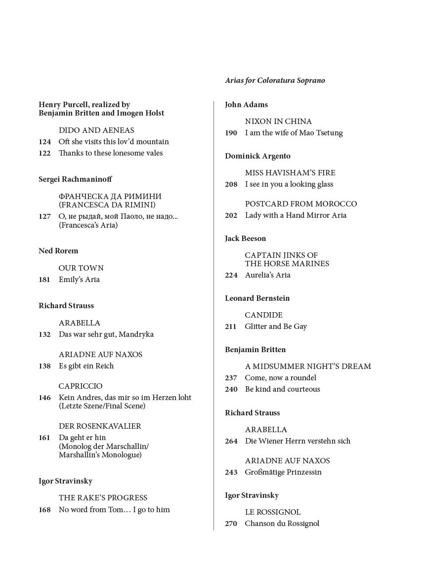 Boosey & Hawkes Opera Anthology – Soprano