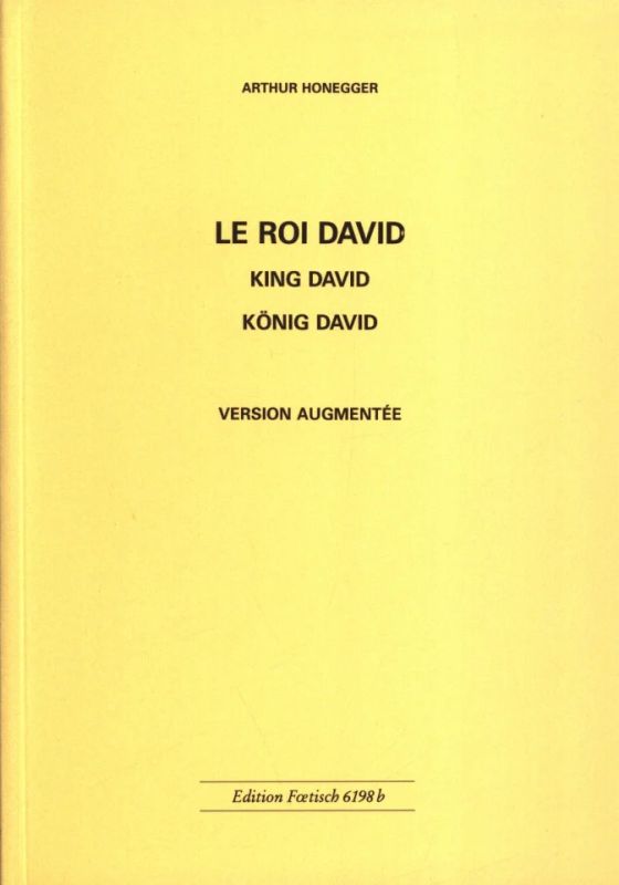 Honegger: Le Roi David