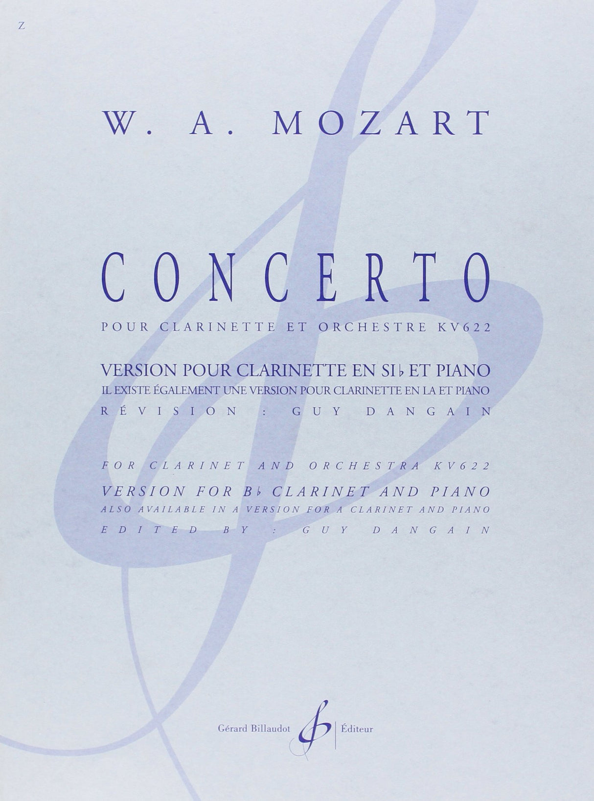 Mozart: Clarinet Concerto in A Major, K. 622