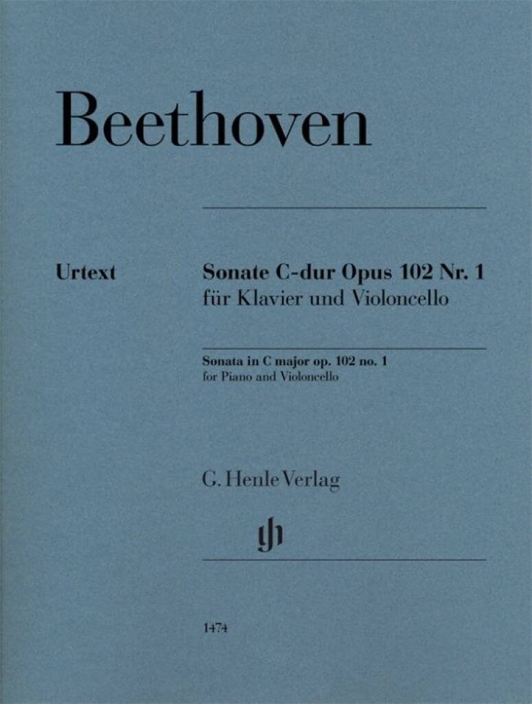 Beethoven: Cello Sonata in C Major, Op. 102, No. 1