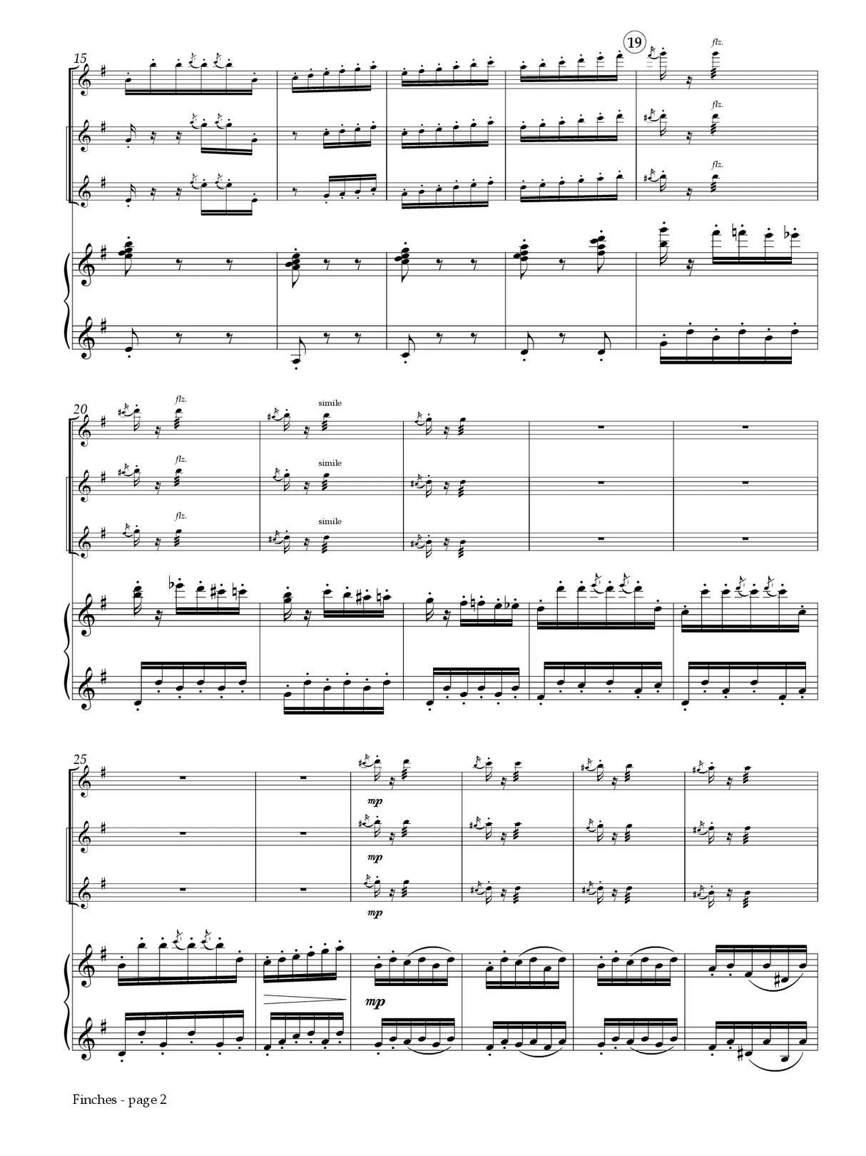 Magalif: Finches