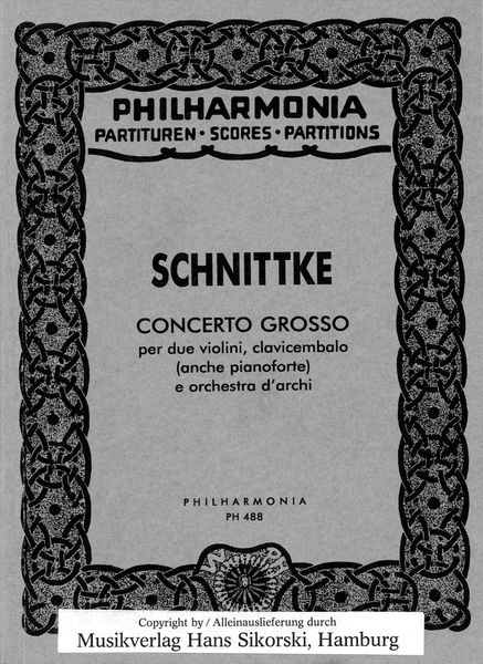 Schnittke: Concerto Grosso