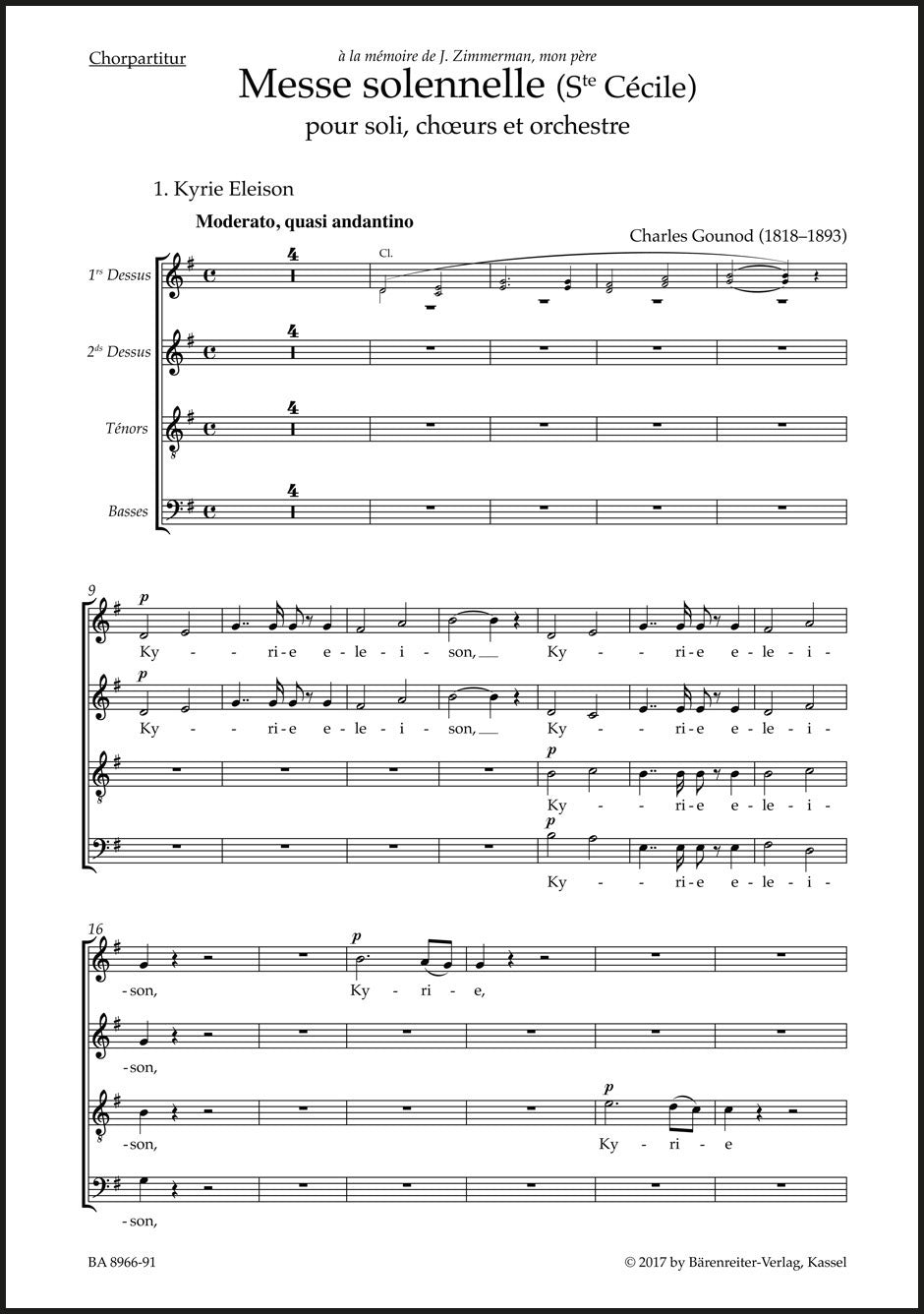 Gounod: Messe solennelle (St. Cecilia Mass)