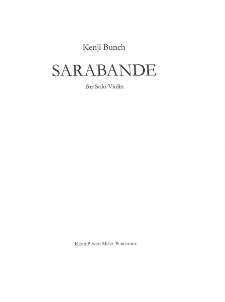 Bunch: Sarabande