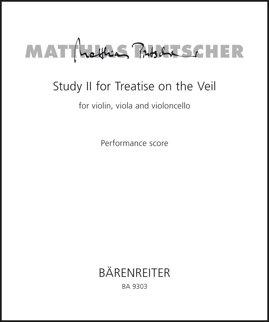 Pintscher: Study II for Treatise on the Veil