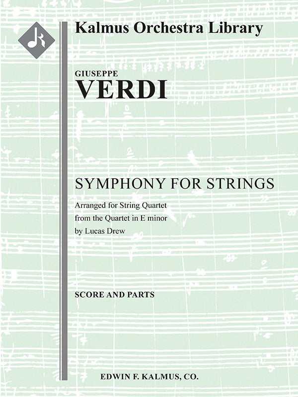 Verdi: Symphony for Strings in E Minor