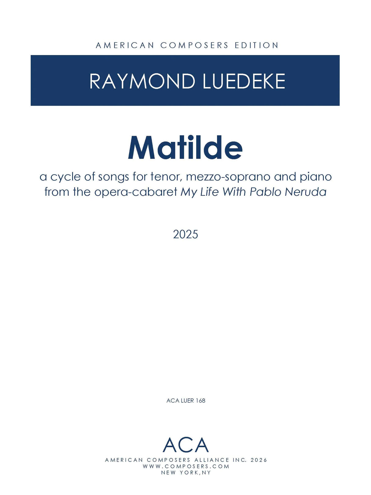 Luedeke: Matilde