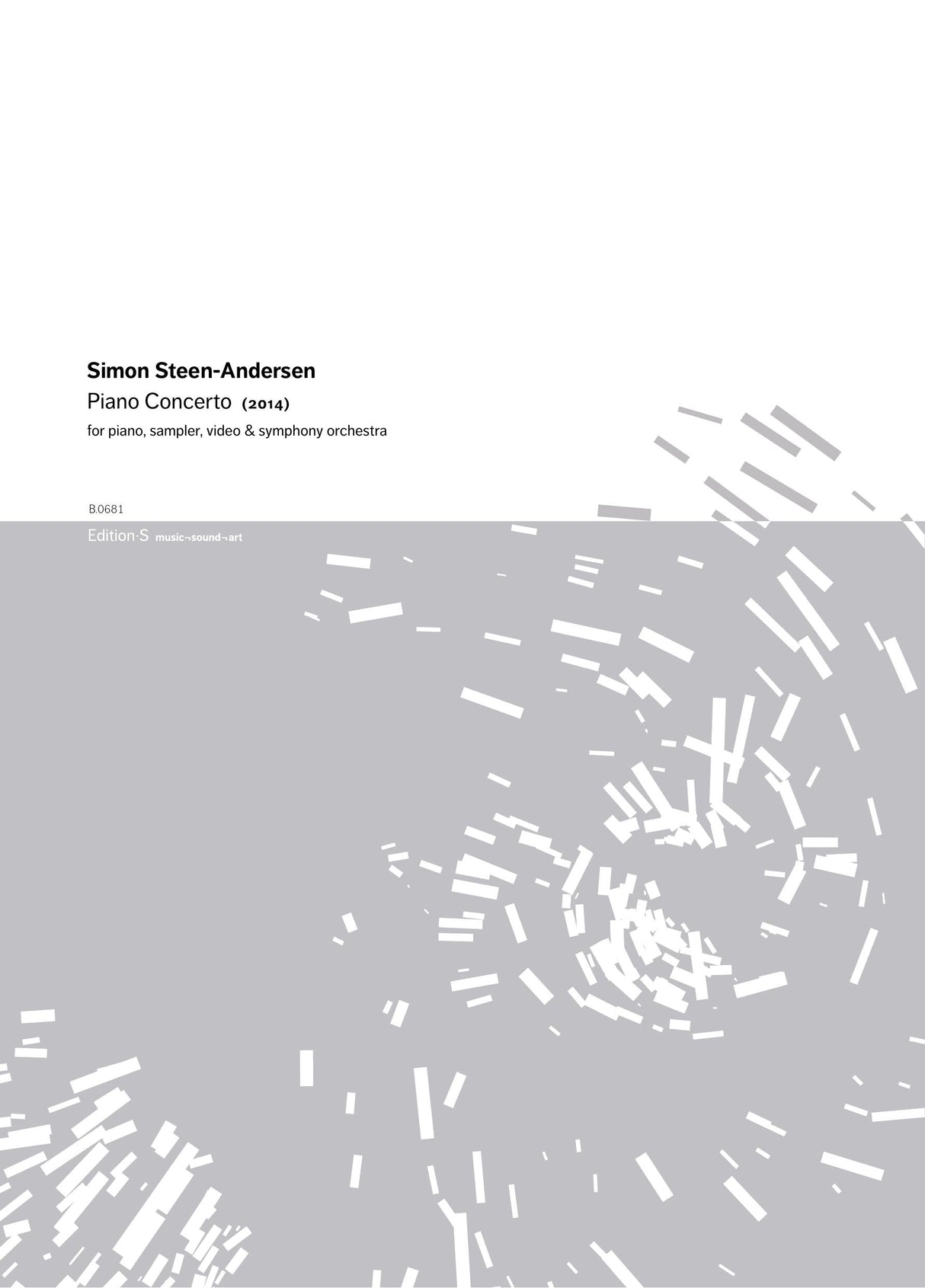 Steen-Andersen: Piano Concerto