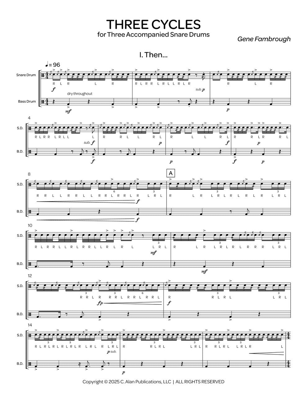 Fambrough: Three Cycles