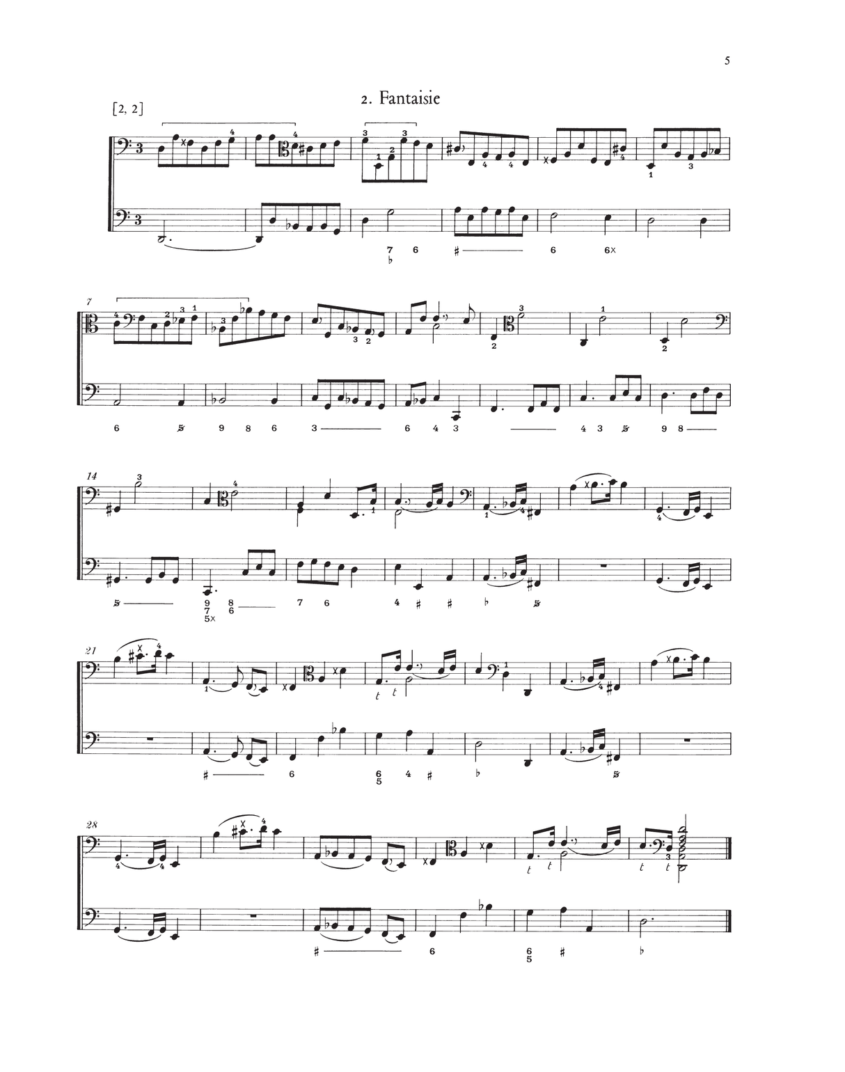 Marais: Pièces de viole, Second Livre (1701)