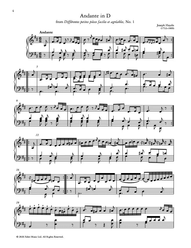 Grade 6 Piano Anthology 2027/28