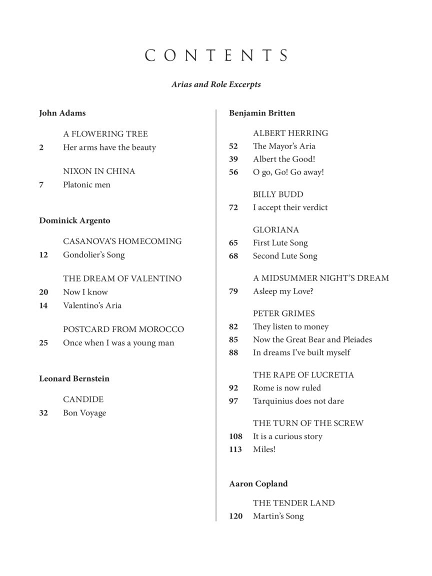 Boosey & Hawkes Opera Anthology – Tenor