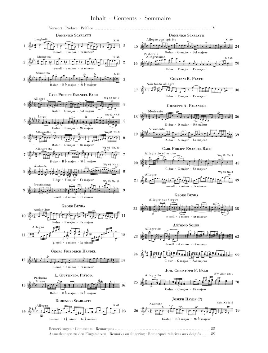 Sonatinas for Piano - Volume 1: Baroque to Pre-Classical