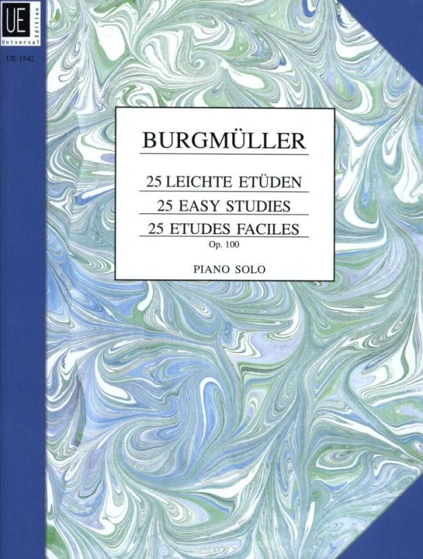 Burgmüller: 25 Etudes, Op. 100