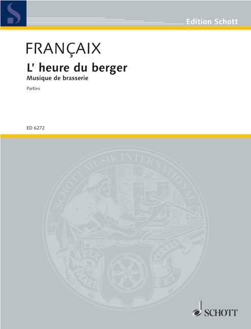 Françaix: L'heure du berger (arr. for wind octet & piano)