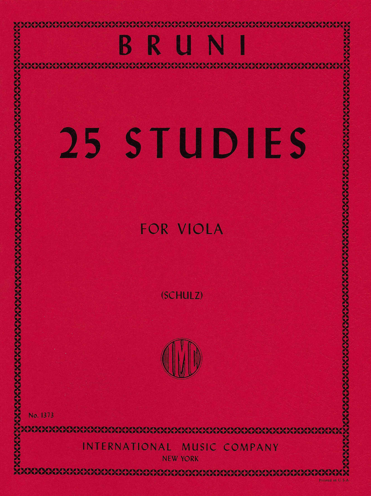 Bruni: 25 Studies