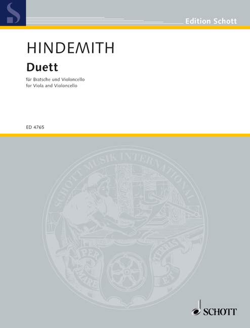 Hindemith: Duet for Viola and Cello